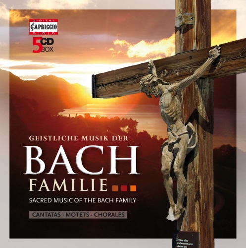 Geistliche Musik der Bach-Familie - Johann Sebastian, Carl Philipp Emanuel, Johann Christian & Wilhelm Friedemann: kantaty, motety i chóry